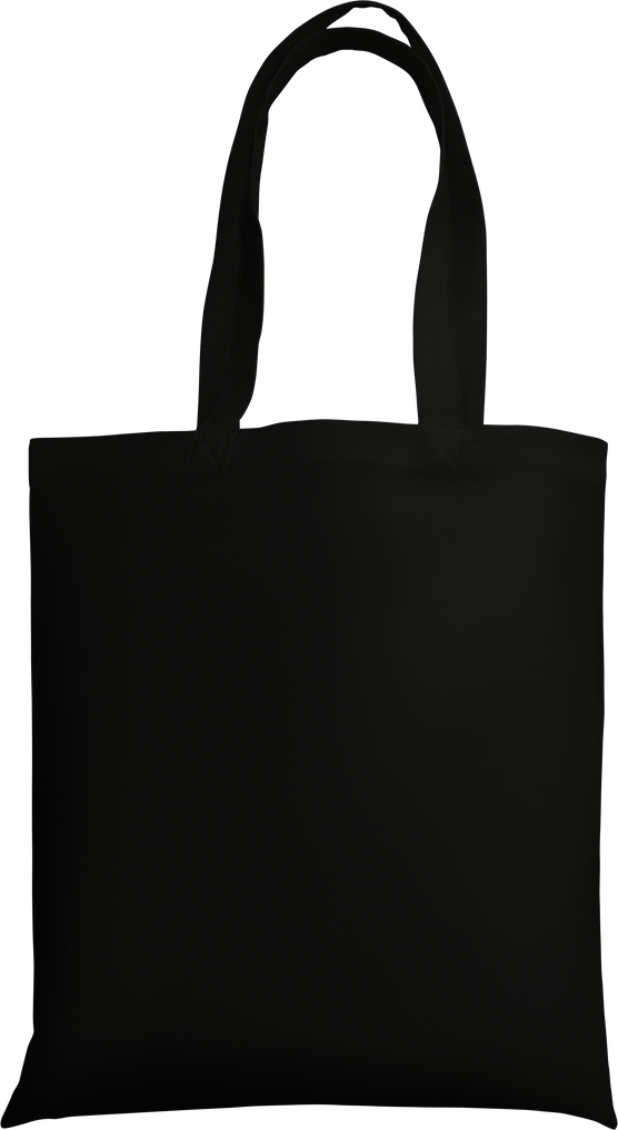  3d Black Tote Bag Cutout